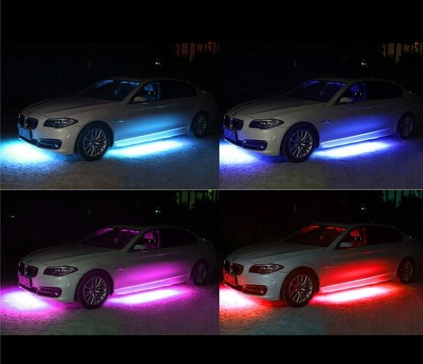 LED Undercar set RGB met afstandsbediening