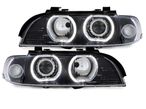 Koplampen set BMW E39 95-00 LED zwart