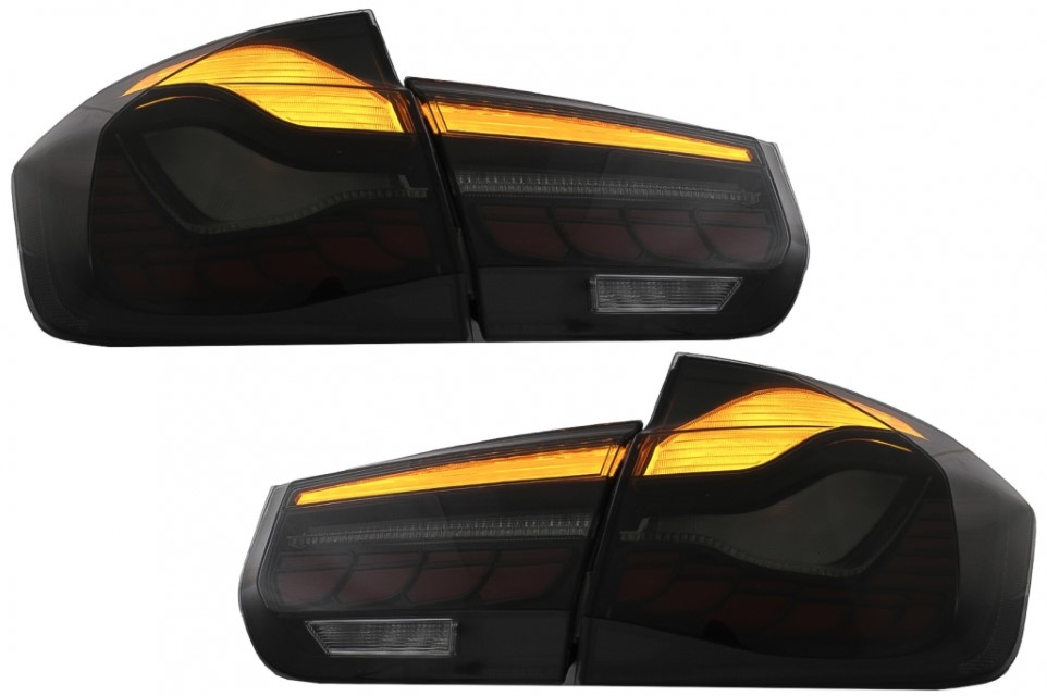 Achterlichten BMW F30 F35 F80 2011-2019 LCI Design OLED Smoke