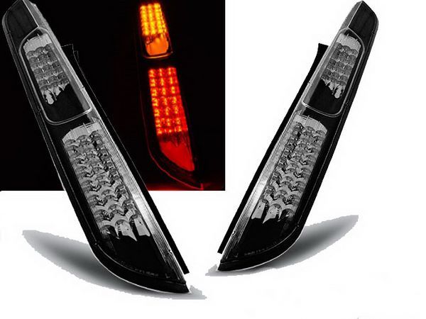 Achterlichten Ford Focus 08-11 LED Zwart