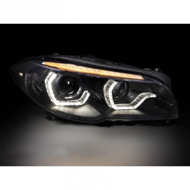 Koplampen BMW 5-Serie F10 F11 10-13 Dynamisch 3D LED Xenon zwart