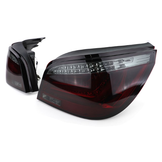 Achterlichten LED BMW E60 03-07 Tube rood/smoke