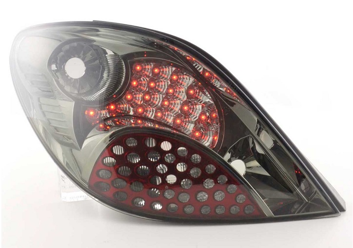 Achterlichten LED Peugeot 207 06- smoke