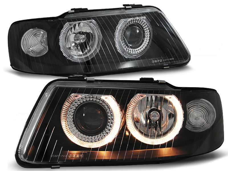 Koplampen Audi A3 8L 00-03 Angel Eyes