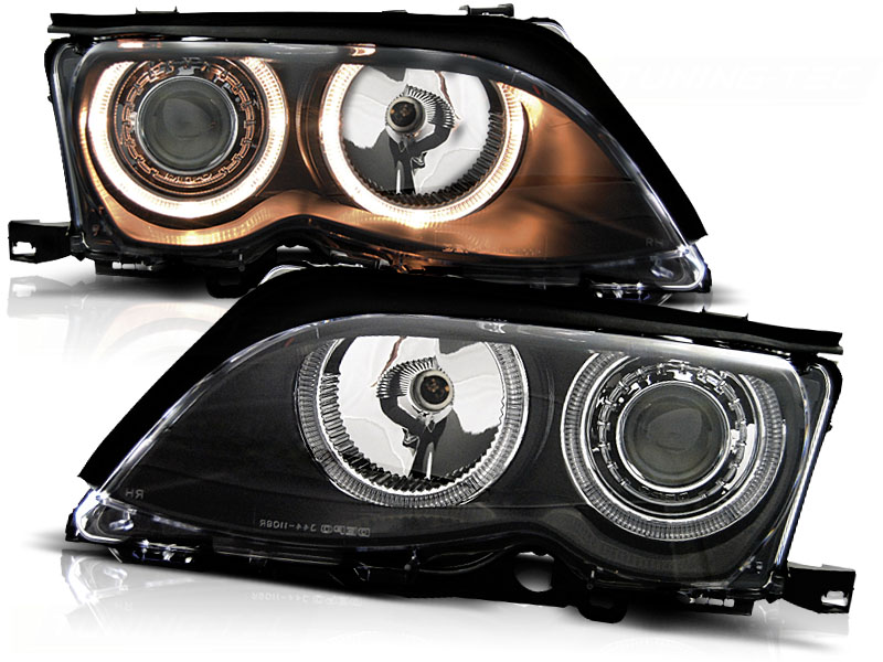 Koplampen BMW E46 01-05 Angel eyes Sedan/ Touring