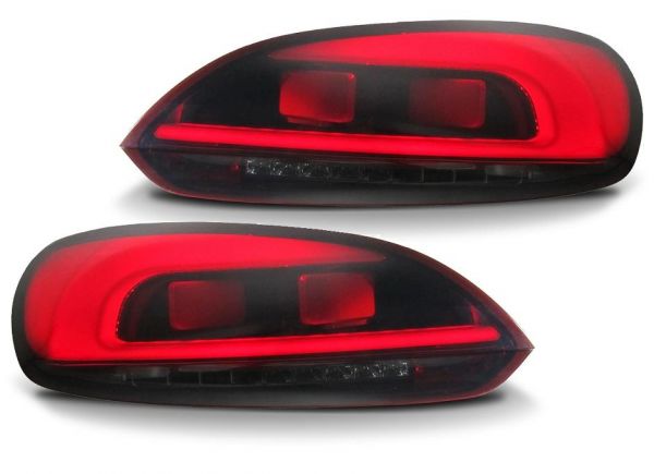 Achterlichten VW Scirocco 08-14 Tube LED rood/smoke