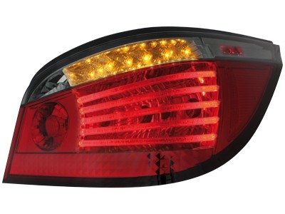 Achterlichten LED BMW E60 03-07 lim. rood/smoke