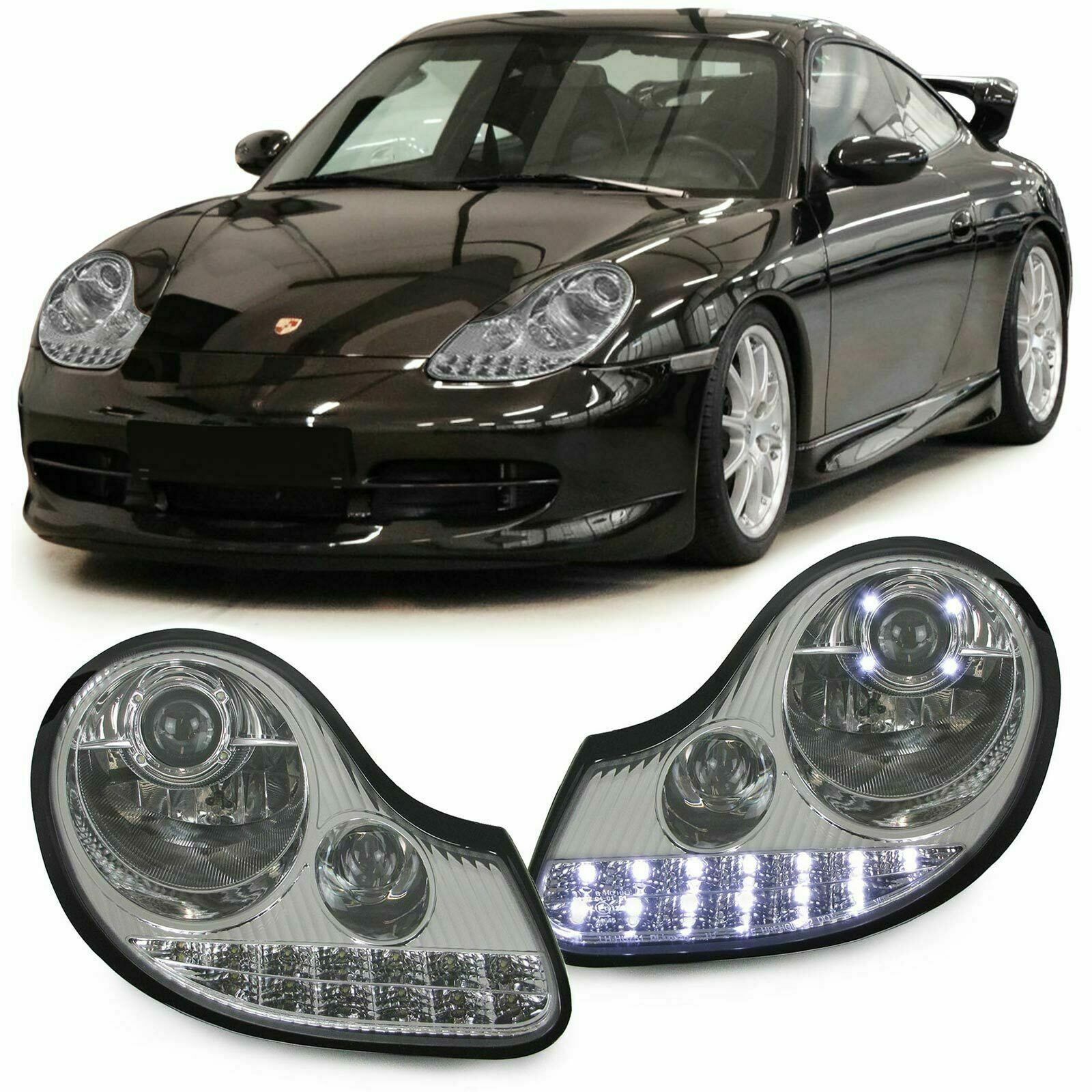 Koplampen Porsche 911 / 996 97-02 Boxster 986 LED