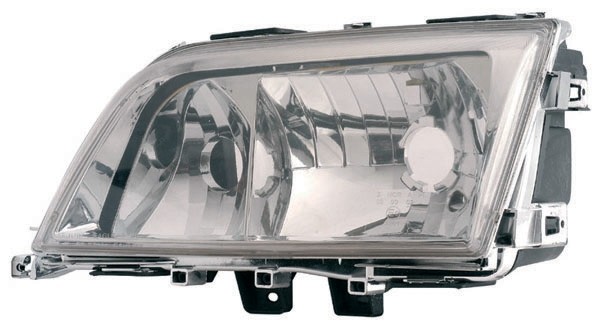 Koplampen Mercedes W202 chroom 93-00 H1 + H4