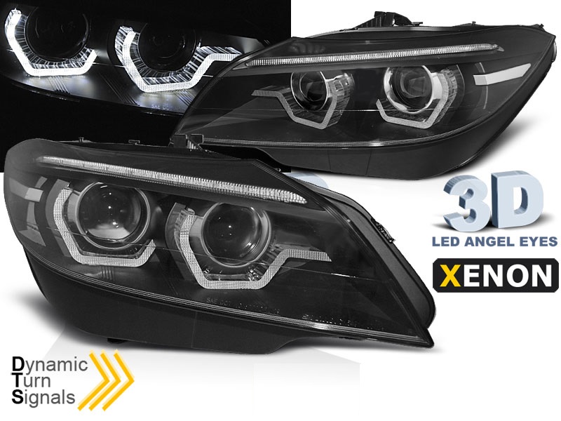 Koplampen BMW Z4 E89 09-13 Xenon AFS DRL Zwart Dynamisch