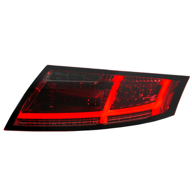 Set LED Achterlichten  Audi TT 2006-2013 - Rood/Rookgrijs - incl. Dynamic Running Light