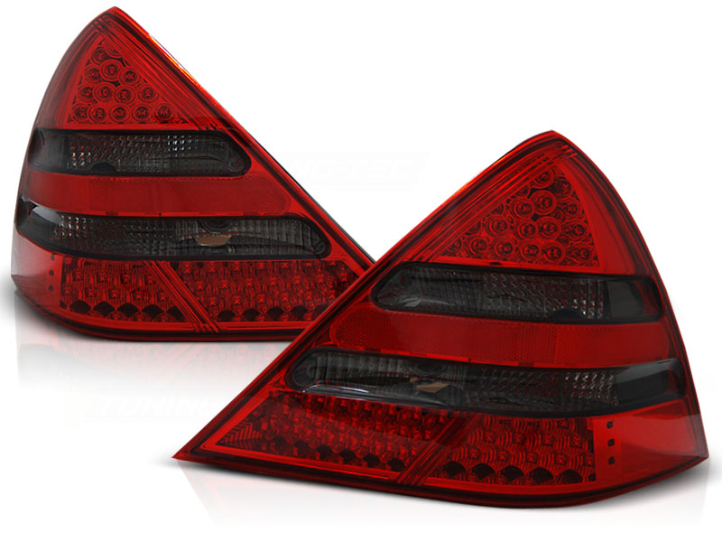 Achterlichten Mercedes SLK (R170 00-04) LED rood/smoke