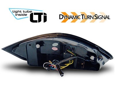 Achterlichten Porsche Cayman/Boxster 987 Dynamic LED rood/smoke