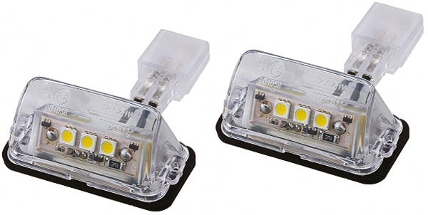 LED Kentekenplaat verlichting Citroen C3, C5, Saxo, Xsara / Peug