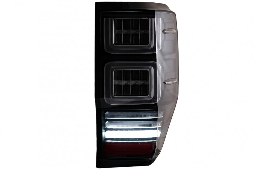 Achterlichten LED Ford Ranger (2012-2018) LED Dynamic Zwart