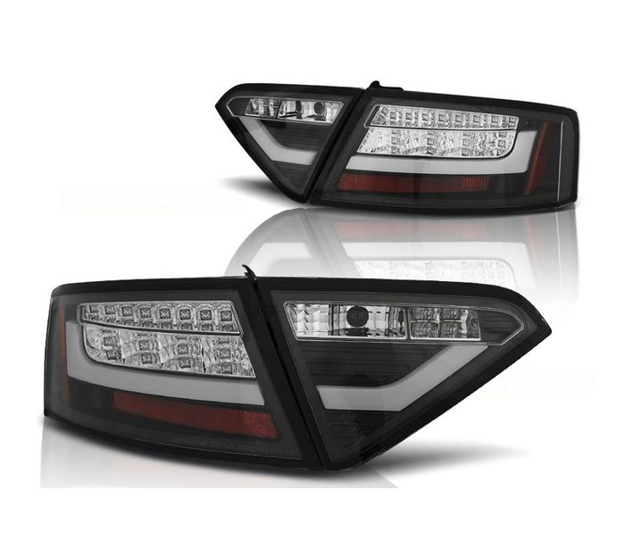 Achterlichten Audi A5 8T Coupe 07-11 LED Zwart