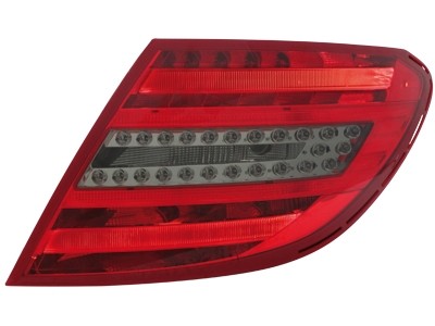 Achterlichten LED Mercedes Benz C W204 06-10 rood/smoke