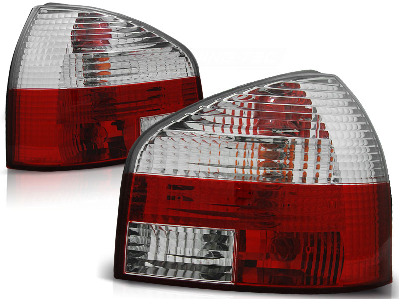 Achterlichten Audi A3 8L 96-00 ROOD / WIT