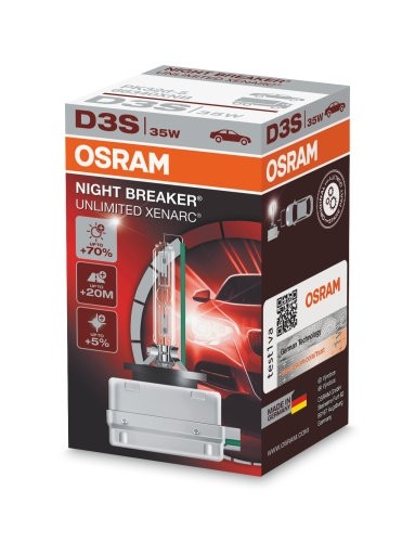 D3S Xenon lamp Osram Xenarc Night Breaker Unlimited