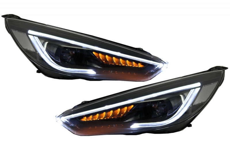 Koplampen Ford Focus 14-18 LED Tube