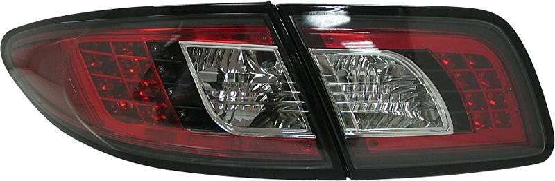 Achterlichten Mazda 6 4/5 deurs LED zwart