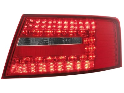 Achterlichten Audi A6 4F 04-08 LED rood/smoke