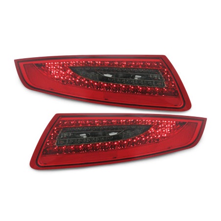 Achterlichten LED Porsche 911 / 997 04-08 Rood/Smoke