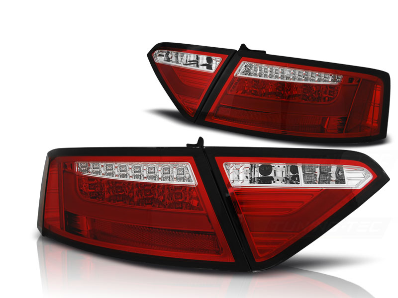 Achterlichten Audi A5 8T Coupe 07-11 LED Rood