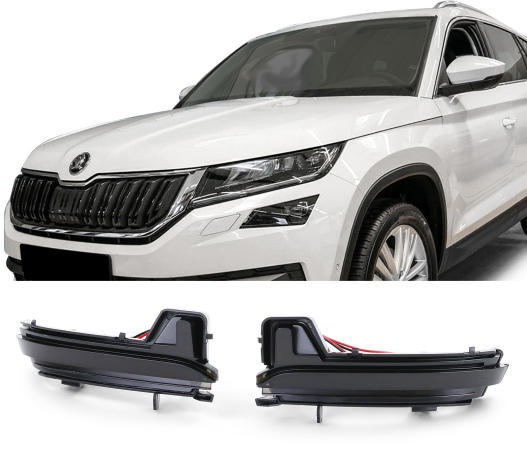 Knipperlichten Spiegel Skoda Kodiaq / Karoq  Dynamic Camera