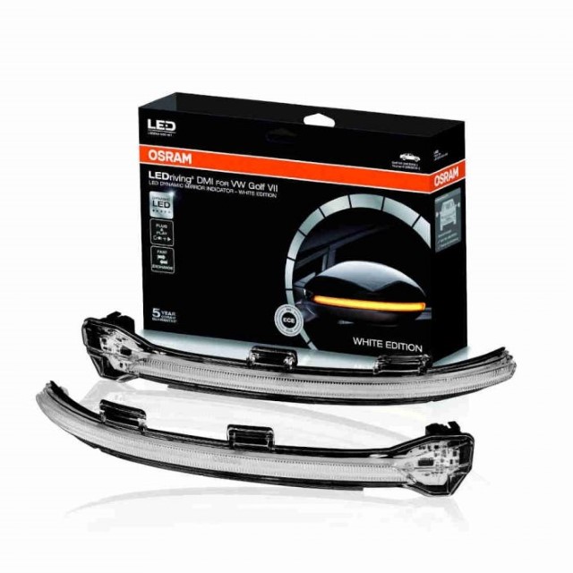 Knipperlichten VW Golf VII / Touran Osram dynamic spiegel Wit