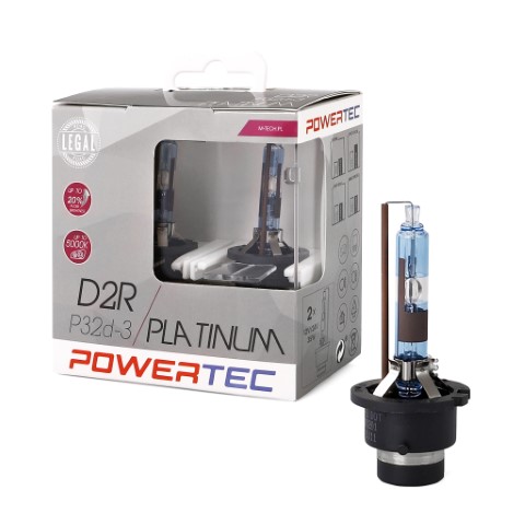 D2R Powertec Platinum +130% Xenon lampen 5000K Duo Box