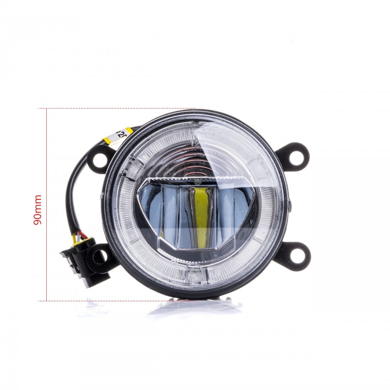 Mistlampen Duolight DRL wit (Suzuki, Nissan, Opel, Renault, Jaguar, Ford, Dacia)