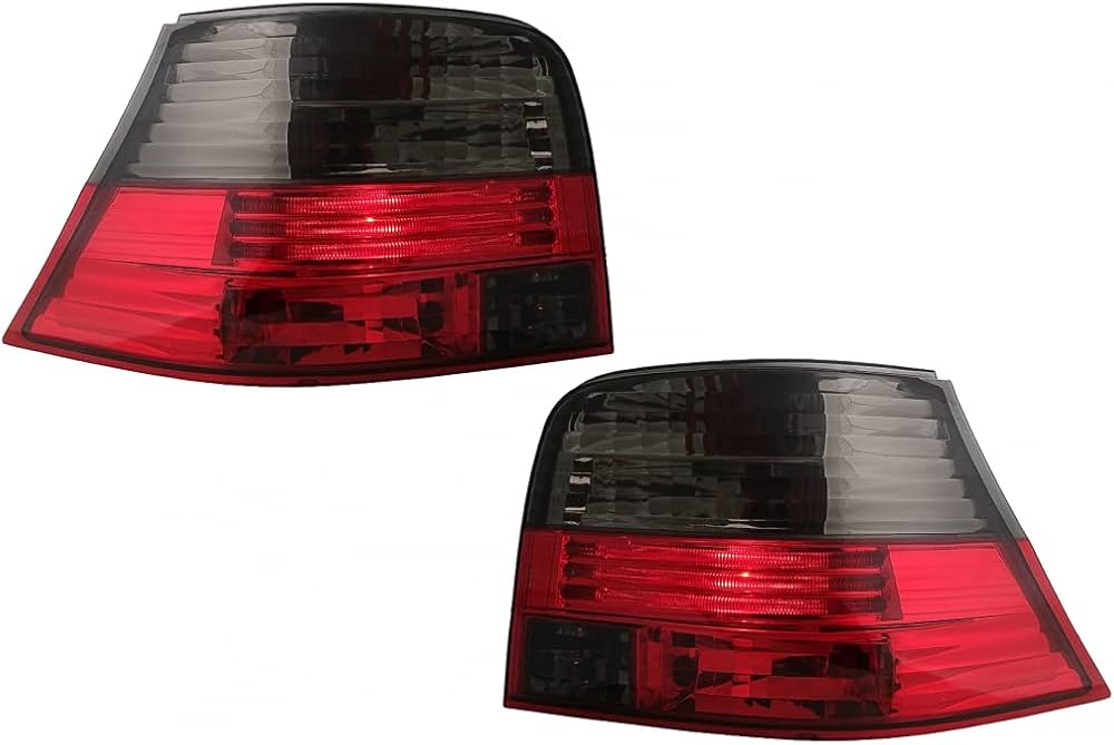 Achterlichten VW Golf IV rood/smoke