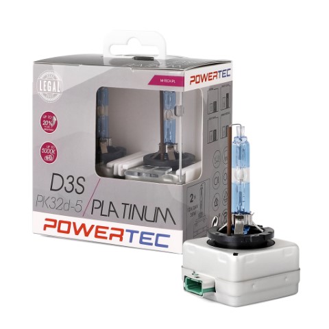 D3S Powertec Platinum +130% Xenon lampen 5000K Duo Box