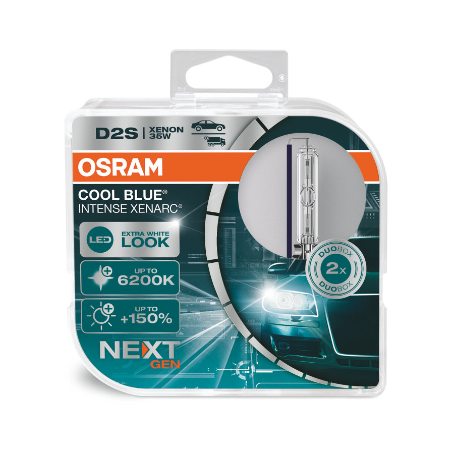 D2S Xenon lamp Osram Cool Blue Intense NextGen 35w 2 stk