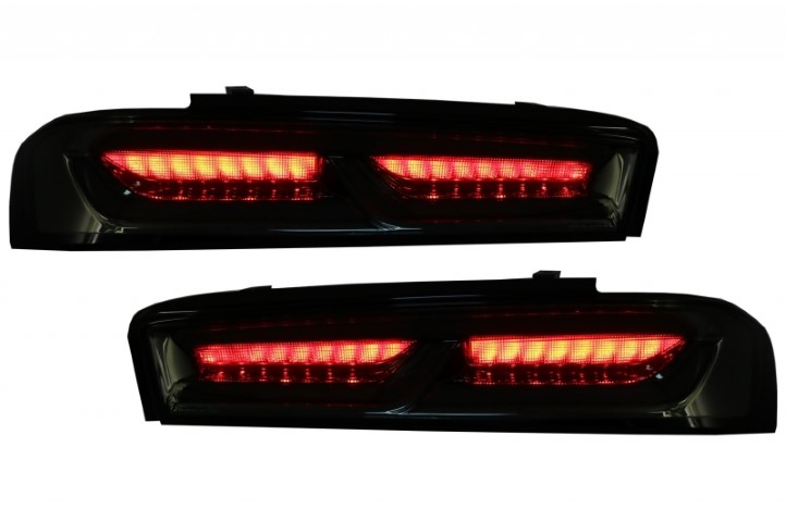 Achterlichten Chevrolet Camaro SS (2015-2017) LED Dynamic Turning Lights Smoke