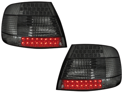 Achterlichten Audi A4 Limousine 95-01 LED zwart