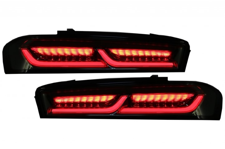 Achterlichten Chevrolet Camaro SS (2015-2017) LED Dynamic Turning Lights Smoke