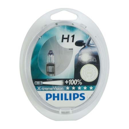 Philips 12258XVS2 H1 X-treme vision 55W 12V