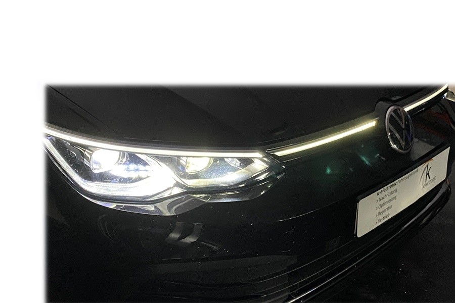 Grill LED Volkswagen Golf 8 Chroom