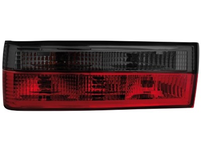 Achterlichten BMW E30 83-87 helder rood/zwart