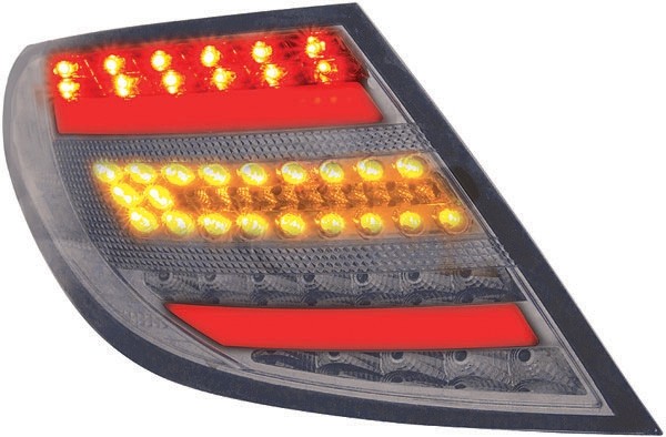 Achterlichten Mercedes W204 07-11 LED LIMOUSINE Rood/smoke