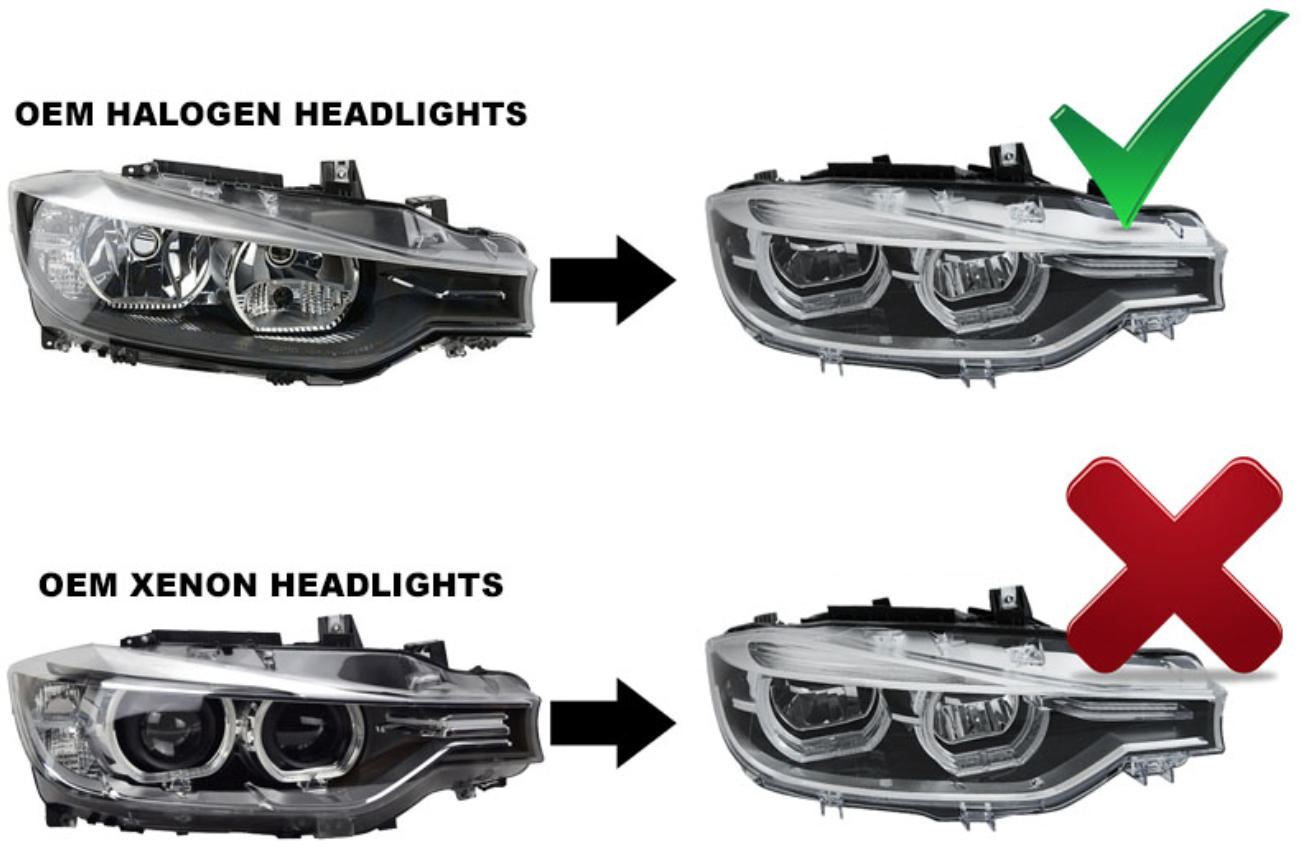 Koplampen BMW 3 Serie F30 F31 11-15 FULL LED