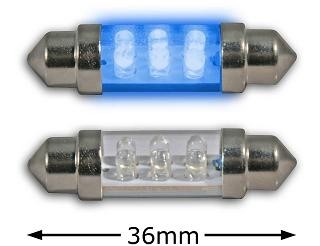 Buis-LED 6 LED/1.8 mm 36mm