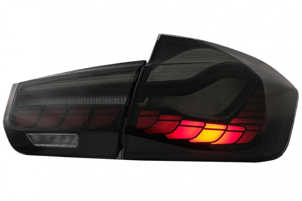 Achterlichten BMW F30 F35 F80 2011-2019 LCI Design OLED Smoke