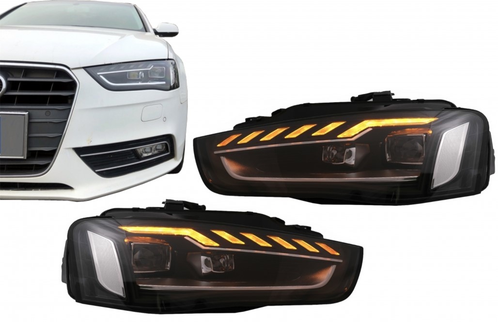 Koplampen Audi A4 8K/8E LED dagrijlicht 12-15 Full LED