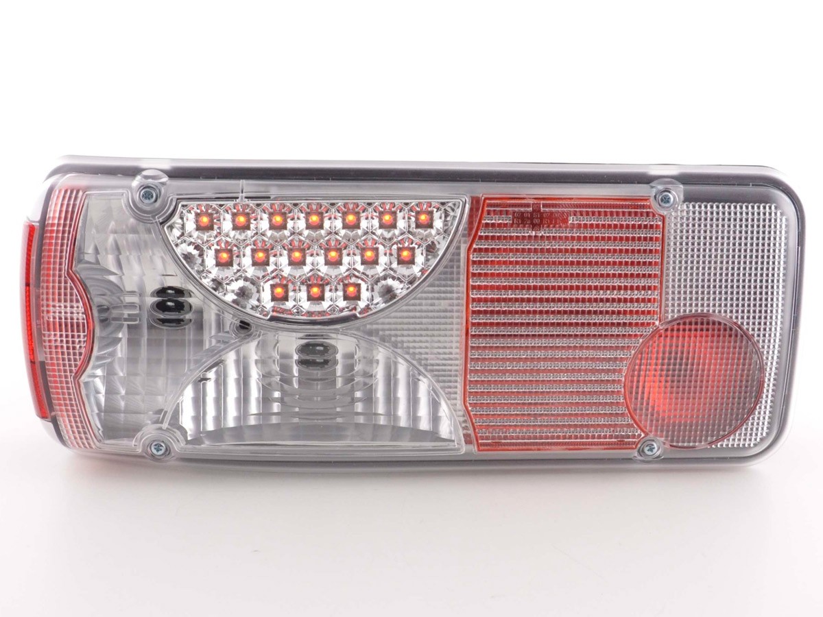 Achterlichten Mercedes Zetros LED Chroom