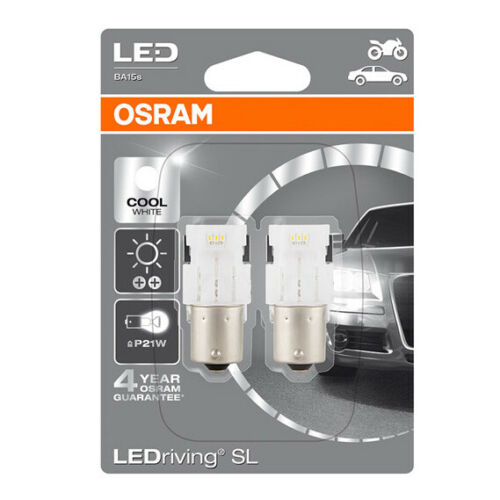 Osram Lamp LED BA15S Fitting Cool Wit 6000K Ledriving