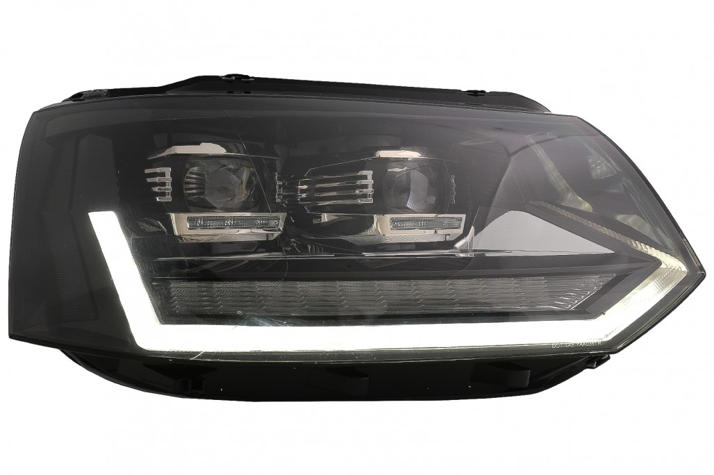 Koplampen VW T5 09-15 FULL LED Dynamic T6 DRL look