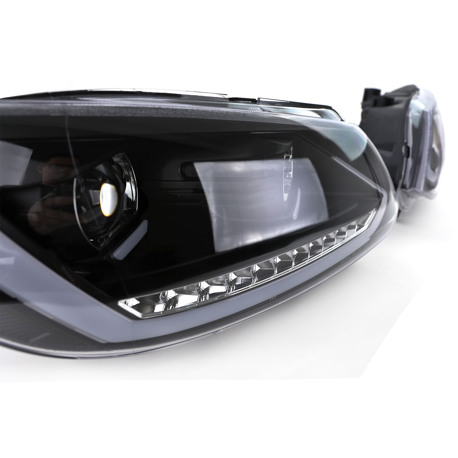 Koplampen VW Touran 2010-2015 Dynamicsch LED